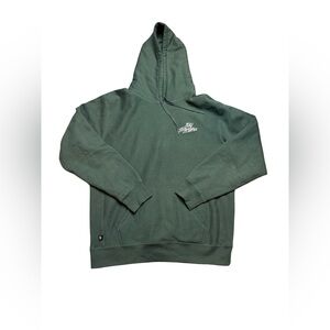 ✨🌲 100 Thieves Embroidered Logo Pullover Hoodie Green Sz XL 🌲✨